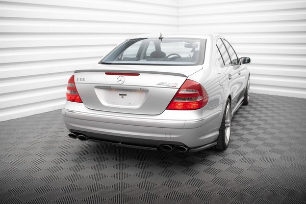 Mittlerer Diffusor FüR Mercedes-Benz E 55 AMG W211 Schwarz Hochglanz HeckschüRze-image