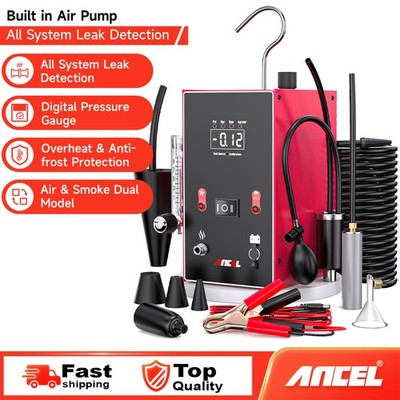 ANCEL L300 Car Leak Detector with Digital Pressure Gauge Automotive EVAP Machine
