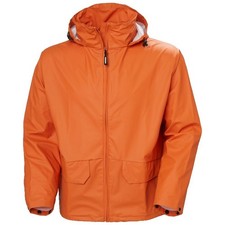 Helly Hansen Voss rain jacket Orange/Black #70180 *EL232/*EL180