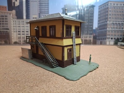 POLA-QUICK HO SCALE SWITCH TOWER BUILDING Free Shipping 