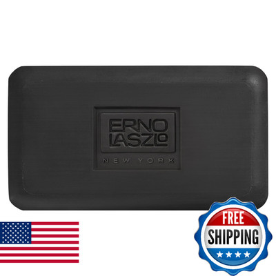 Erno Laszlo Sea Mud Deep Cleansing Face Wash Bar, Detox Charcoal Soap Bar with D
