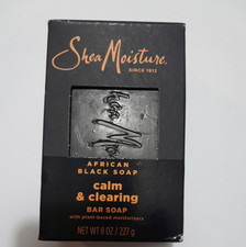 SHEA MOISTURE CALM CLEARING AFRICAN BLACK BAR SOAP 1-Bar