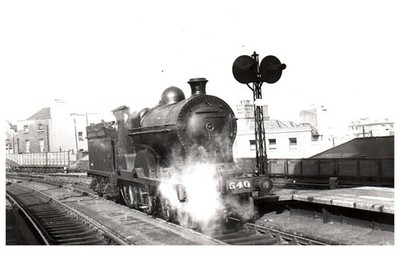 540 Steam Train Photograph by H. C. Casserley Amiens Street Dublin 16-4-48 51548