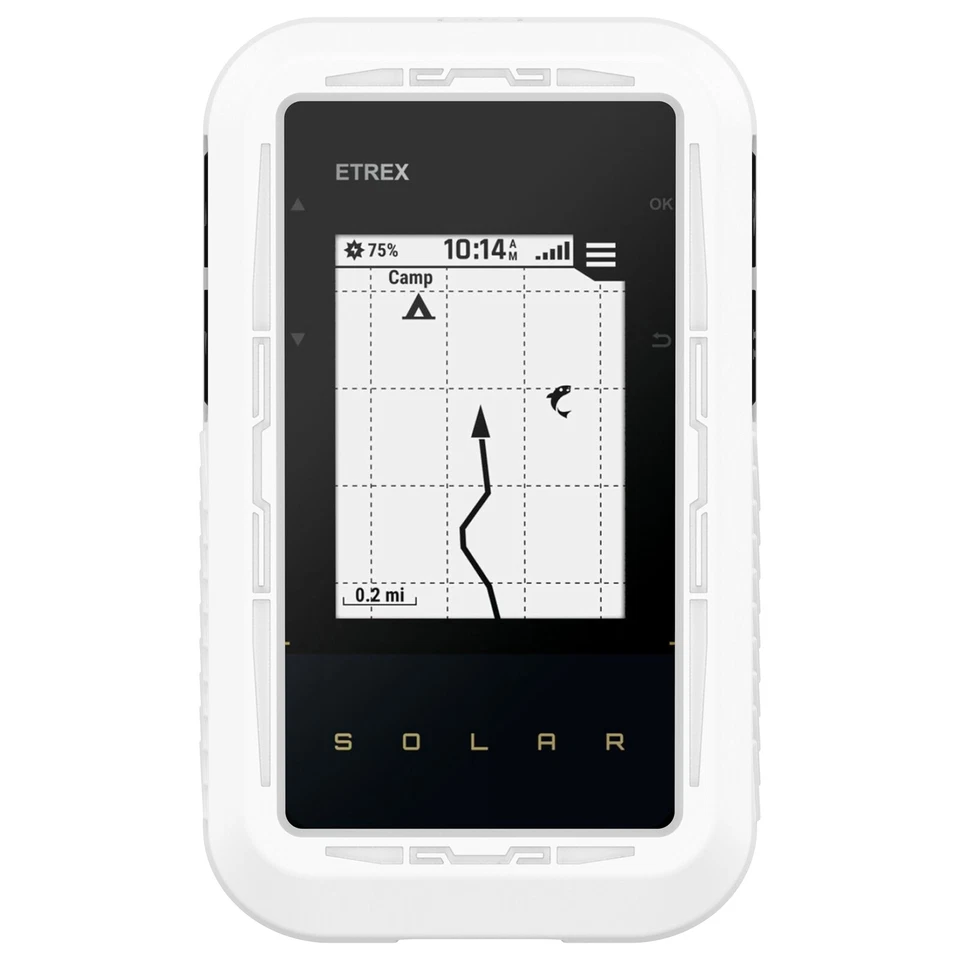 for Garmin eTrex Solar GPS Silicone Case Soft Solid Color Protective Cover Case - Image 2 of 4