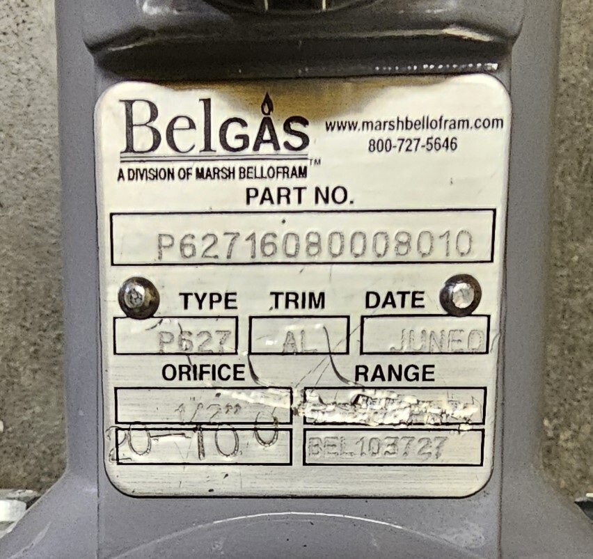 P627 Belgas High Flow Gas Regulator - New | eBay