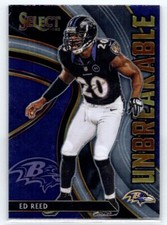 Ed Reed 2020 Panini Select Unbreakable #U15