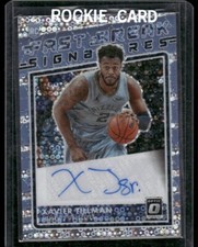 XAVIER TILLMAN 2020-21 Panini Donruss Optic  Fast Break Signatures Auto FB-XAT