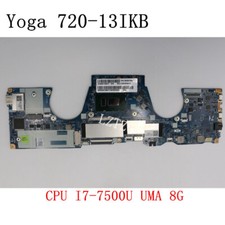 LA-E551P For Lenovo Yoga 720-13IKB Motherboard CPU I7-8550U UMA 8GB 5B20Q10899