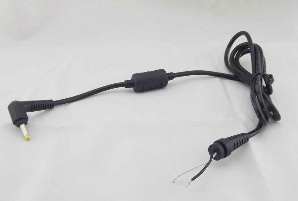 DC Power Tip 4.0mm x 1.7mm Right Angle Cord Cable Plug Connector Laptop Charger - Image 3 of 4