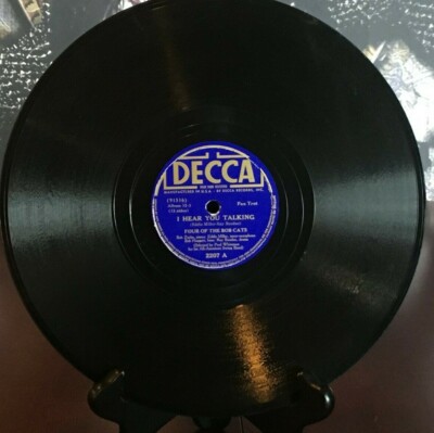 78 RPM 10-in I HEAR YOU TALKING | CALL ME A TAXI, FOUR OF THE BOB CATS