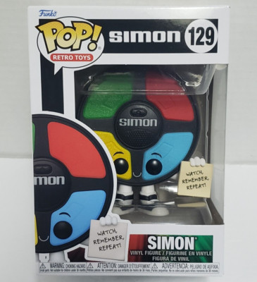 SIMON - Hasbro Games - Funko POP! Retro Toys #129 Collectible Vinyl Figure NEW