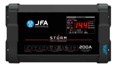 Battery Charger JFA Storm Bivolt 200a Voltimeter slim