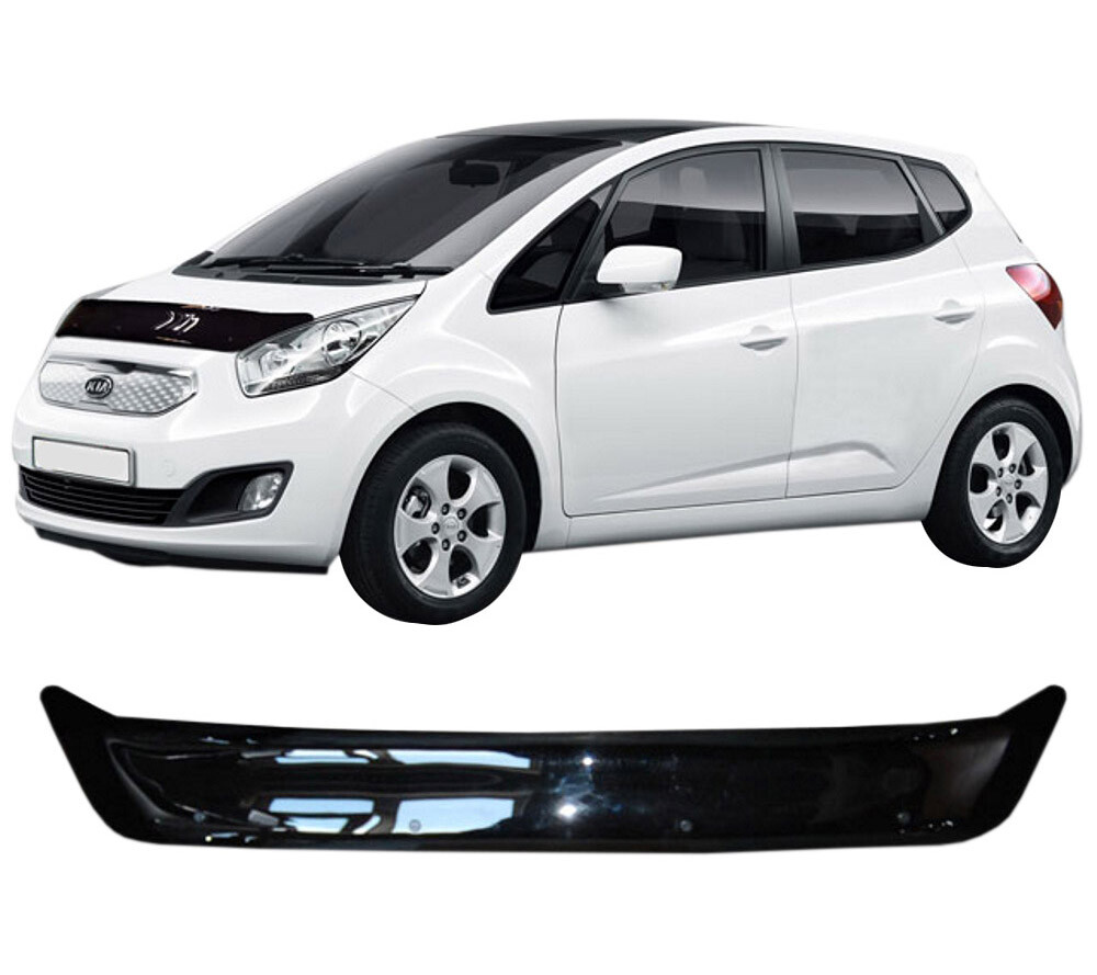 Bra capot Kia Venga 2011-2018 Scoutt pour éviter éclats et rouille