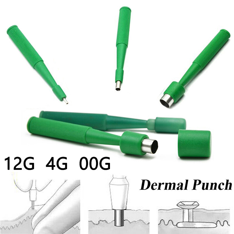 Biopsy Punch 1,5 Mm Skin Diver Biopsie Stanze Dermal Anchor Punch MADE IN JAPAN - 6