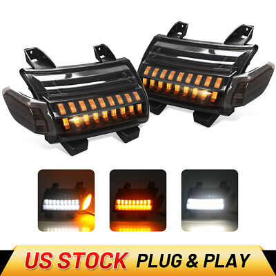 #ad #ad Sequential LED Fender Lights Kits Turn Signal DRL for Jeep Wrangler JL JLU 18 23 $125.00