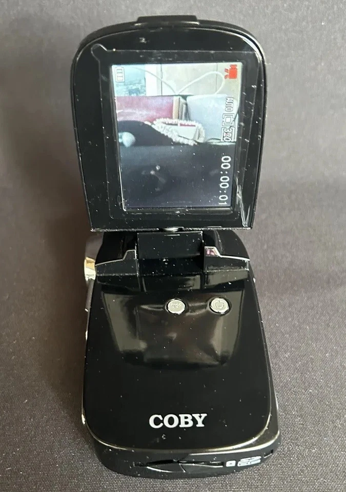 Coby CAM4000 Flash Media Camcorder USED Works Instruction Booklet - Image 2 of 4