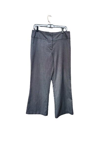 Fashion Bug Dress Pants SIZE 10 Black Mini Polka-Dots Medium Fashion Bug Dress Pants SIZE 10 Black Mini Polka-Dots Medium