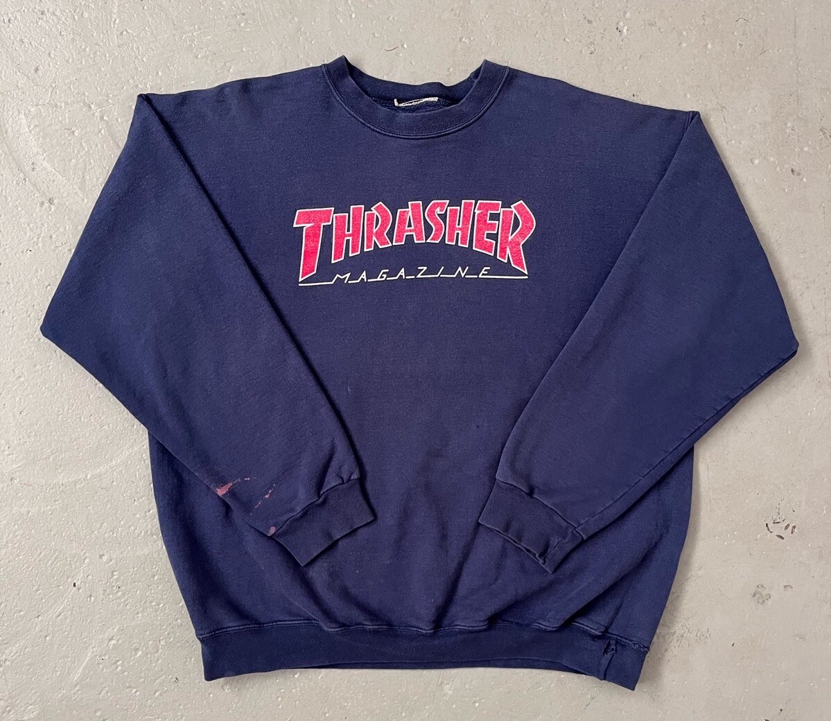 Vintage Thrasher Magazine Distressed Skateboarding