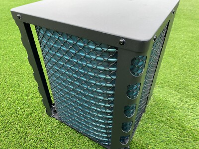 ECO HEAT PUMP STEEL BODY 2.2 kw PLUG N PLAY FOR 8u0026#039; 10u0026#039; 12 ft  SPLASH POOLS BLACK | eBay