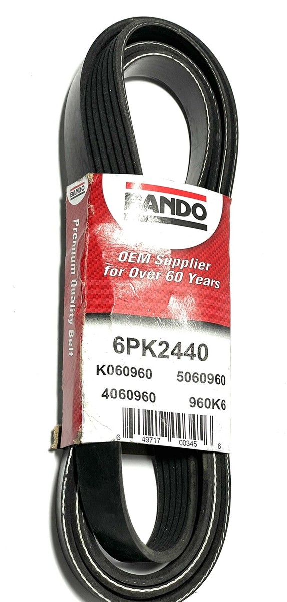 SERPENTINE BELT BANDO 6PK2440 | eBay