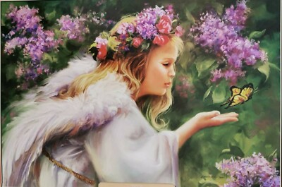 Puzzle Castorland  1000 Teile ''Butterfly Angel'' Top Zustand, Vollständig