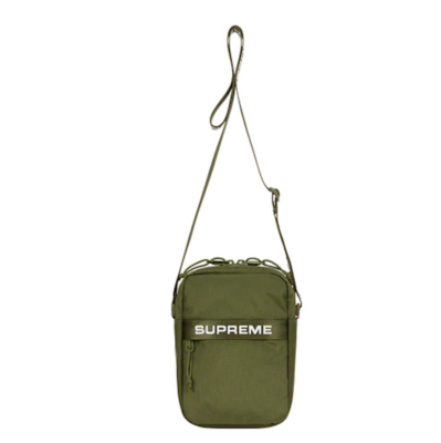 SUPREME FW22 SHOULDER BAG BLACK RED OLIVE SILVER | eBay 