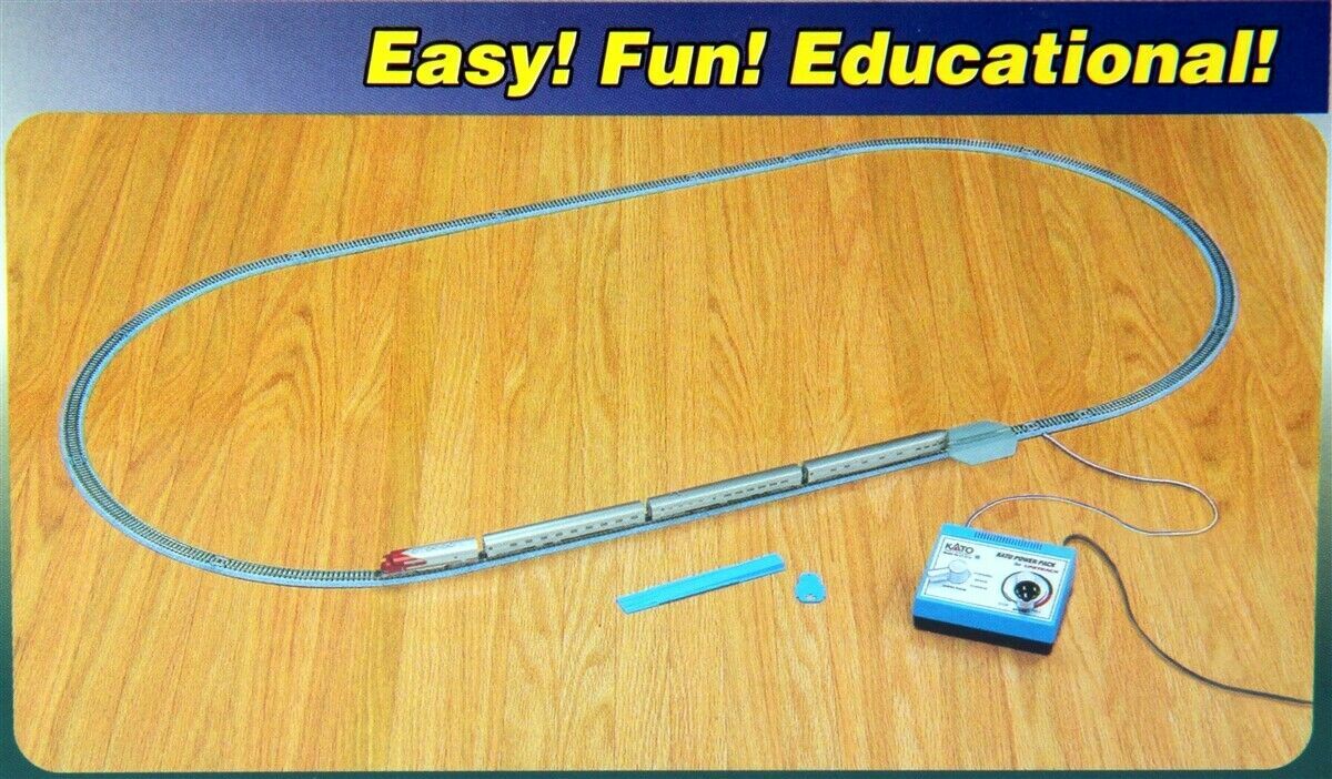 KATO ~ New 2026 ~ N Scale Amtrak ALC-42 Charger ~ Unitrack Starter