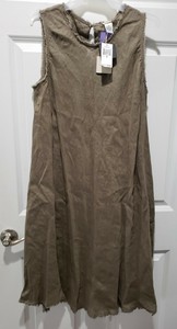 magaschoni linen dress