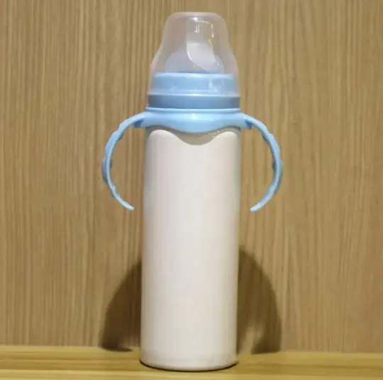 Baby Bottle 8 oz. Sublimation Tumbler (Non-Tapered) and Heat-shrink –