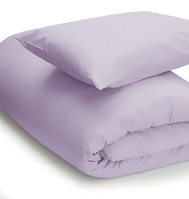 200 Fadenzahl Polycotton Bettbezüge & Kissenbezüge alle Größen Palma Violett