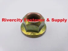 (10) 1/2-20 Grade 8 All Metal Flange Lock Nut 1/2 x 20 Fine Thread Lock Nuts ZY