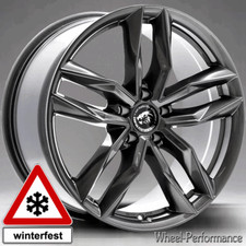 17 Zoll DX5 Alufelgen 7,5x17 5x112 ET35 in anthrazit für Audi und Infiniti