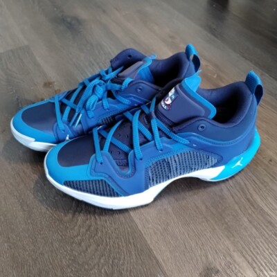 Sz 9 Nike Air Jordan 37 XXXVII Low Fraternity DV9909-401 Basketball Shoes Blue Jordan Air Jordan 37 Low  main image 3