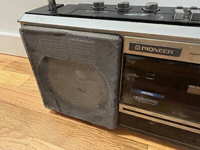 RARE Pioneer SK-350 Stereo AM/FM Cassette Boombox Ghetto Blaster