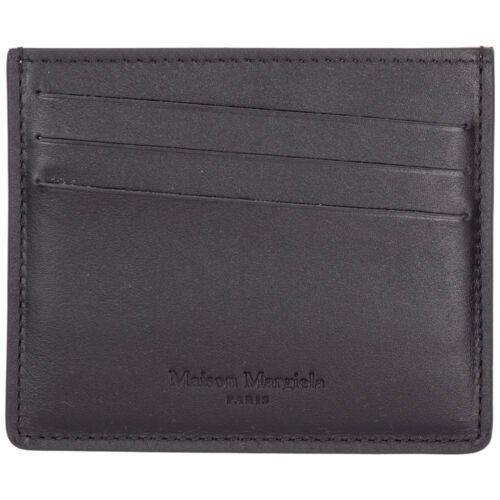 Maison Margiela Card Holder With Logo Womens Black