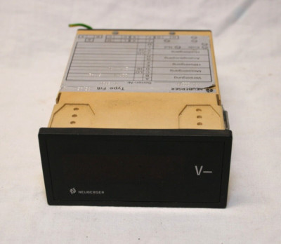 Neuberger digitales Einbau-Instrument - Voltmeter - Fdi 35/96 - BA222/1     #S3