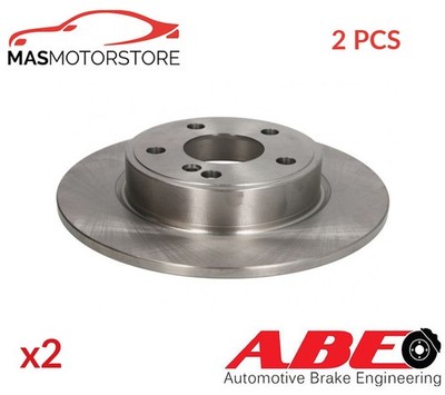 BREMSSCHEIBEN SATZ PAAR ABE C4M045ABE 2PCS I FÜR MERCEDES-BENZ A-CLASS,B-CLASS