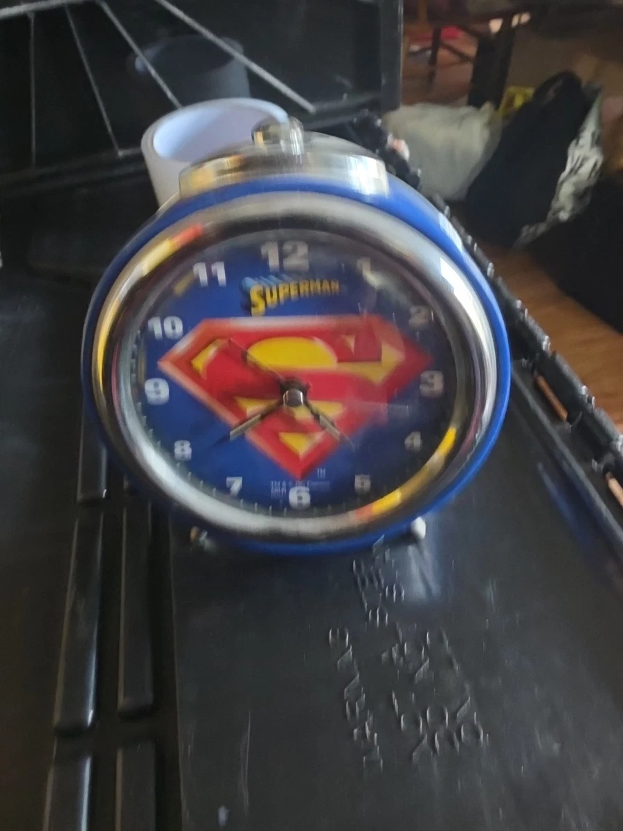 Superman Clock In Collectible Alarm Clocks (1970-Now) for sale | eBay