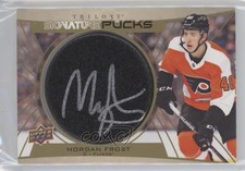 2020-21 Upper Deck Trilogy Signature Pucks Morgan Frost #SP-MF Auto 0o66