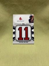 2022 Topps Series 1 Jersey Number Medallion Commemorative Relics Rafael Devers🔥