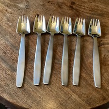 6 VINTAGE VINERS SPLAYDS SPORKS  STAINLESS STEEL McARTHUR  FORKS