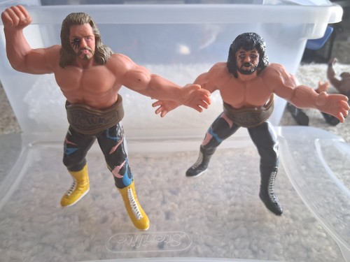 WCW Galoob UK Exclusive Fabulous Freebirds Figures...