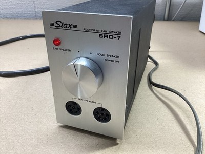 STAX  SRD-7 Ear Speaker Adaptor Headphones Powers Up VGC !