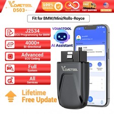 D503 Obd2 Scanner Car Diagnostic Tool Full System Ecu Coding J2534 Fit For Bmw