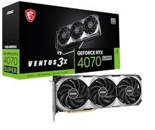 MSI NVIDIA GEFORCE RTX 4070 SUPER VENTUS 3X TRIPLE FAN 12GB GDDR6X - OC