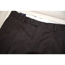 Brooks Brothers 346 100 Wool Dark Gray Pants 32x30