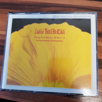 REVOLUTIONARY DRAWING ROOM boccherini string quartets EX/EX (2CD, Klassik)