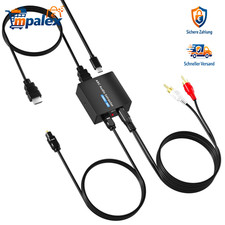 HDMI ARC Audio Konverter SPDIF 3,5mm RCA Optical 192 KHz