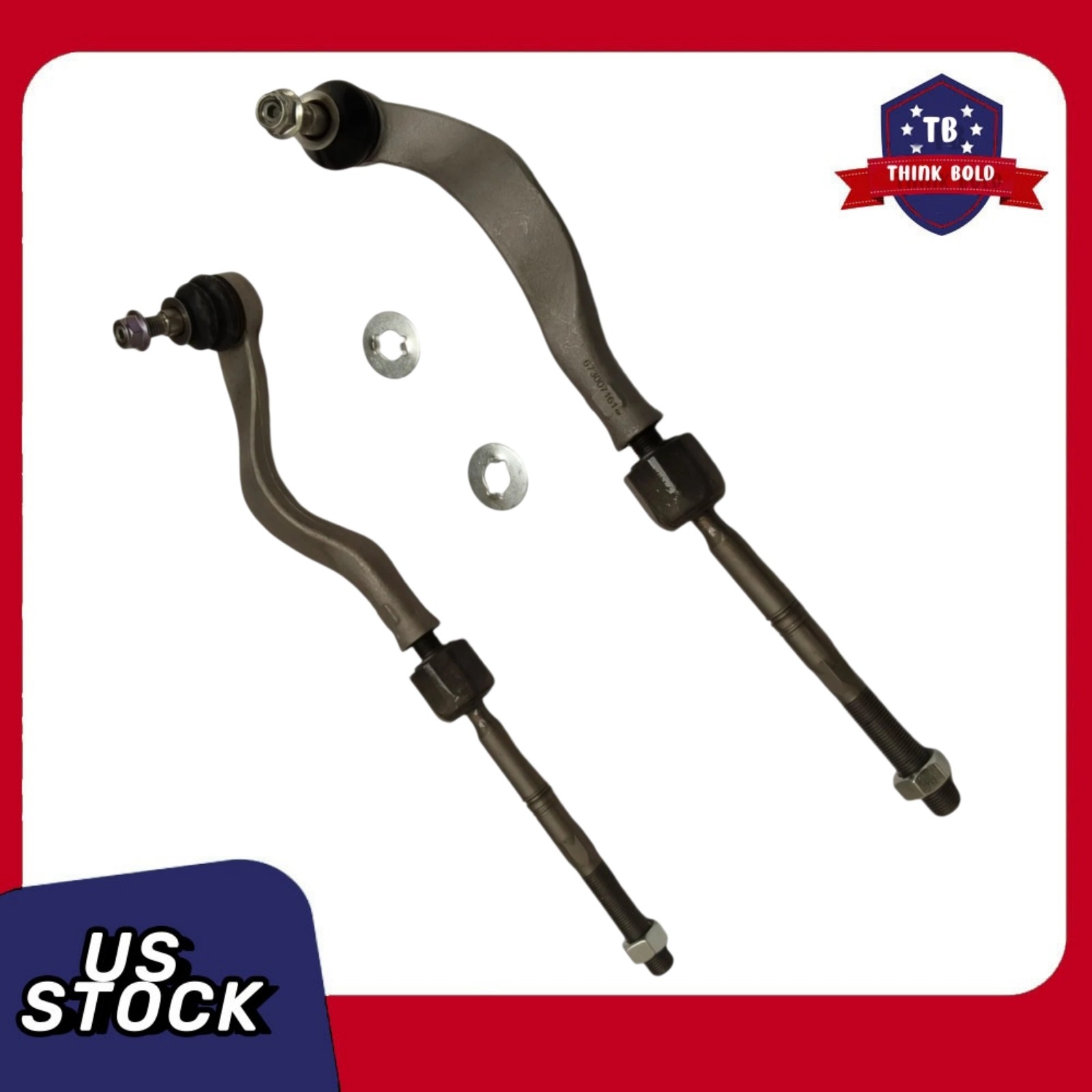 Tie Rod Ball Joint Fit Maserati Levante 19 20 21-23 4Pcs LH & RH & Inner & Outer