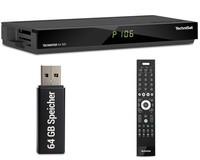 Technisat Technistar K4 Isio + 64GB USB Speicher Kabelreceiver Quattro-Tuner NEU